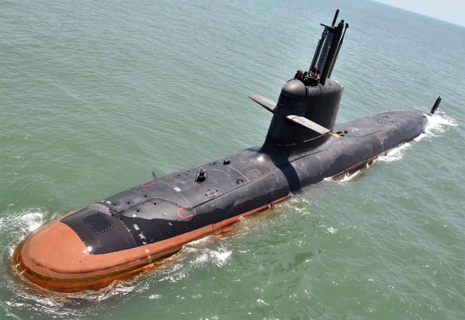 Ins Kalvari S50 Diesel Electric Attack Submarine Indian Navy 2 A4 Photo Print