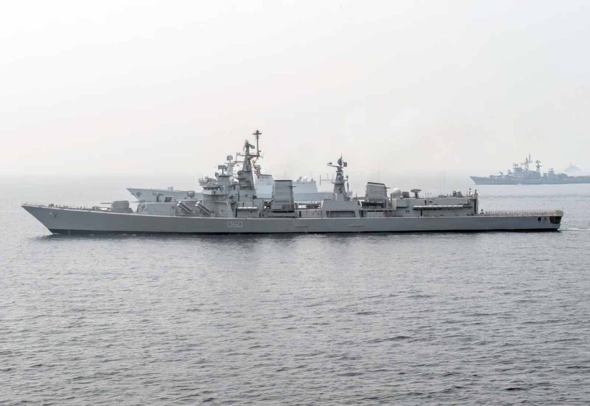 Ins Mysore D60 Guided Missile Destroyer Indian Navy A4 Photo Print