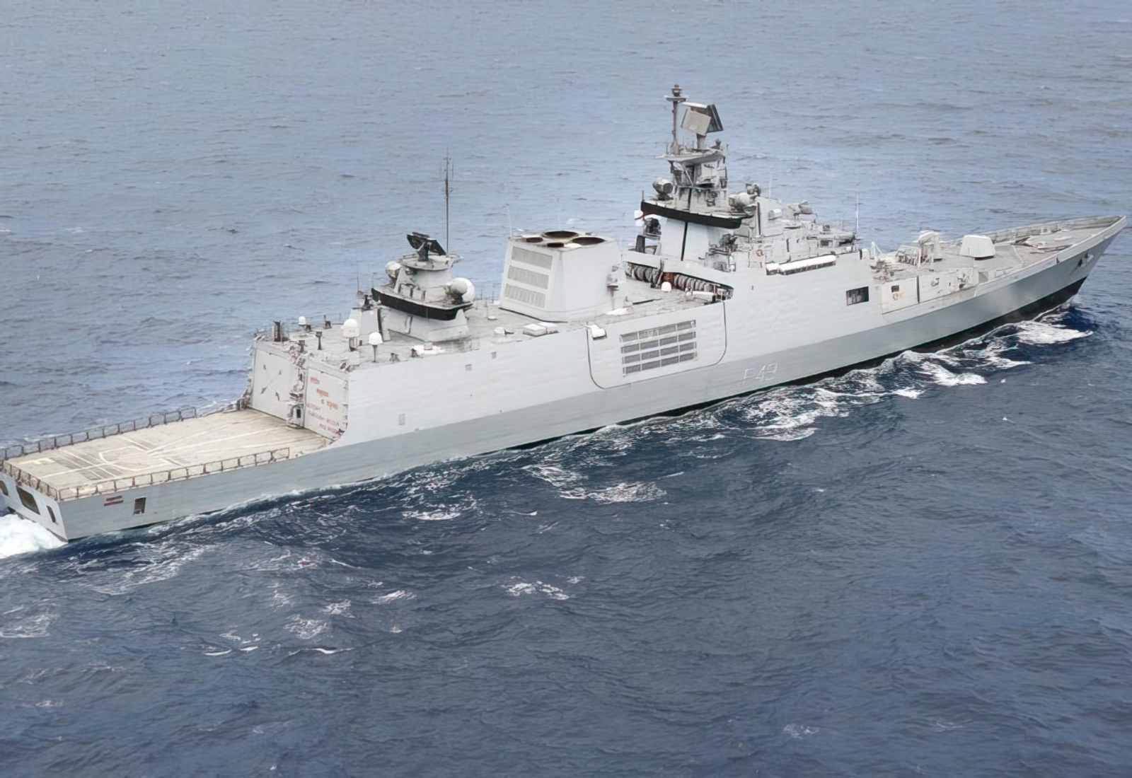 Ins Sahyadri F49 Guided Missile Frigate India 2 A4 Photo Print