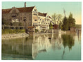 Insel Hotel Constance Baden Vintage A4 Photo Print
