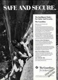 Insurance Guardian Climb Vintage Retro Advert Ads A4 Photo Print
