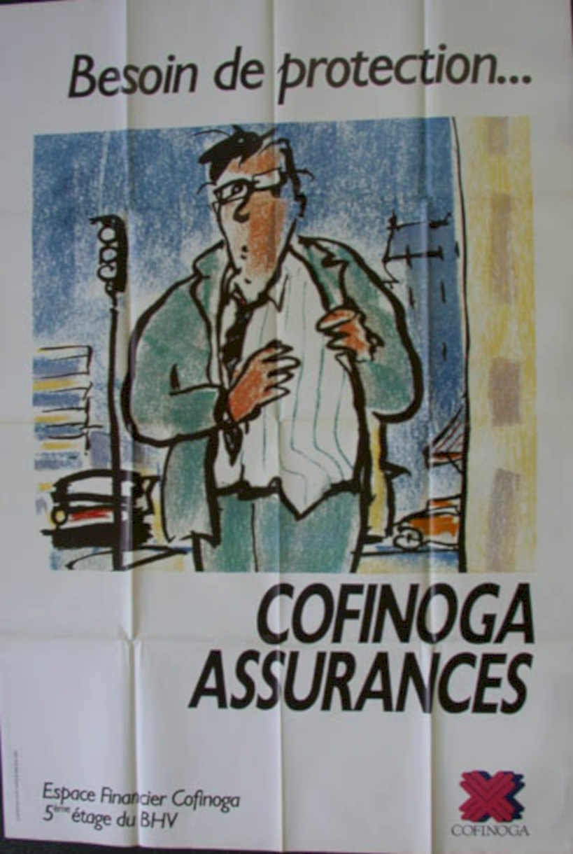 Insurance Protection Cofinoga Vintage Retro Advert Ads A4 Photo Print