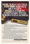 Intellivision Atari Nightstalker Vintage Retro Advert Ads A4 Photo Print
