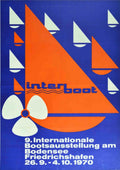 Interboot Boat Exhibition Vintage Retro Advert Poster A4 Photo Print