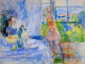 Interior On Jersey Morisot A4 Photo Print