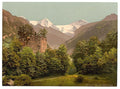 Interlaken Bernese Oberland 2 Vintage A4 Photo Print
