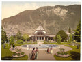 Interlaken Kursall II Bernese Oberland Vintage A4 Photo Print