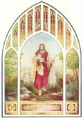 International Art Glass 1914 The Good Shepherd A4 Photo Print