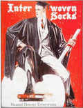 Interwoven Socks Sphere Vintage Retro Advert Ads A4 Photo Print