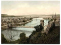 Invernessshire Inverness from the Castle 1900s Vintage A4 Photo Print