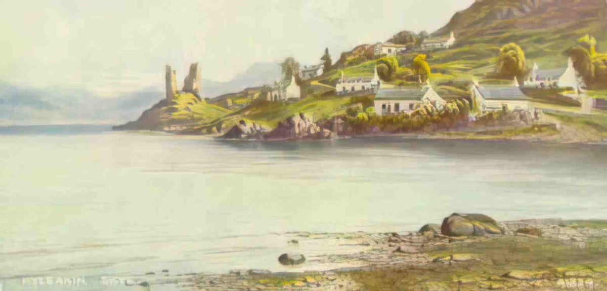 Invernessshire Isle of Skye Kyleakin 1900s Vintage A4 Photo Print