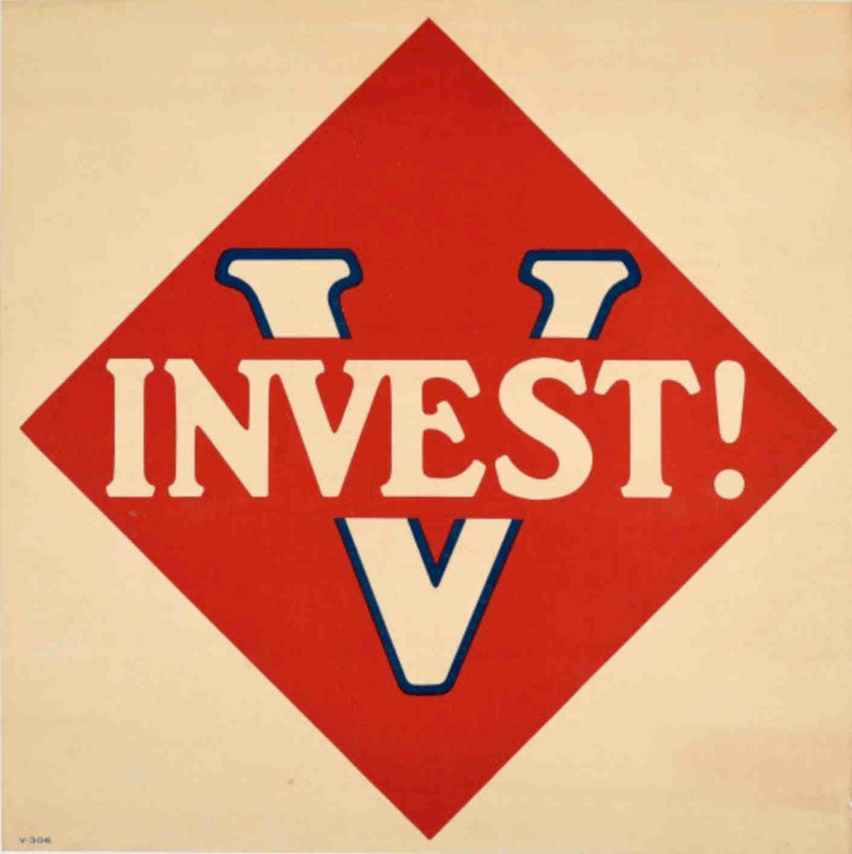 Invest Hands Poster Vintage Retro Advert Poster A4 Photo Print