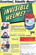 Invisible Helmet Comic 2 Vintage Retro Advert Ads A4 Photo Print
