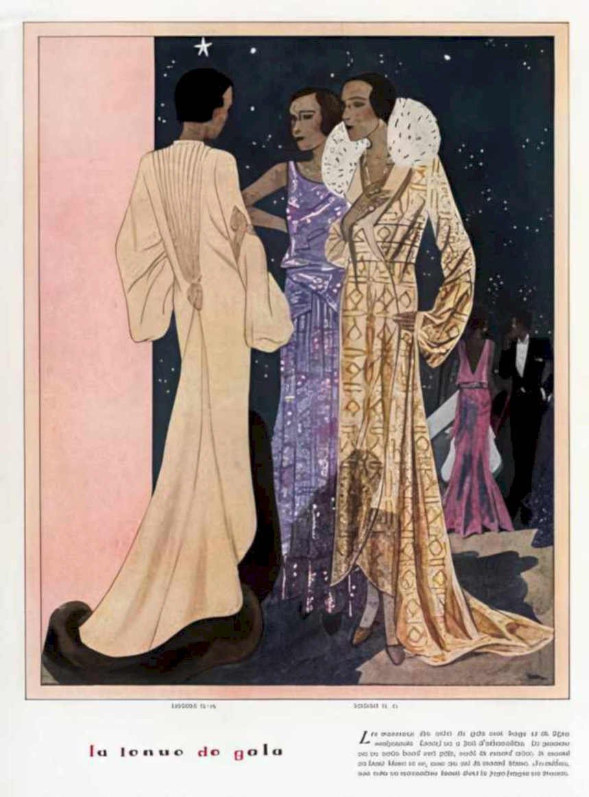 Ionic Gala Gown Vintage Retro Advert Ads A4 Photo Print