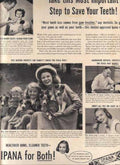 Ipana Gums Teeth Vintage Retro Advert Ads A4 Photo Print