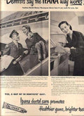 Ipana Toothpaste Rug Vintage Retro Advert Ads A4 Photo Print