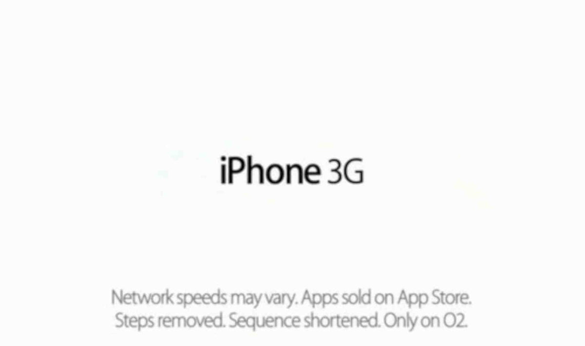 Iphone 3g Specs Vintage Retro Advert Poster A4 Photo Print