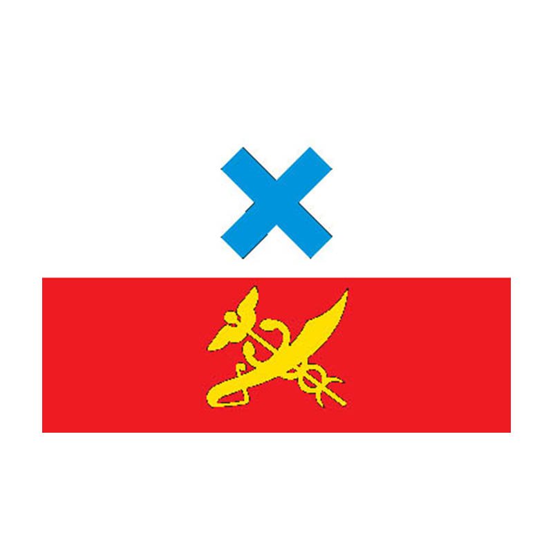 Irbit City Flag N5378 A4 Photo Print