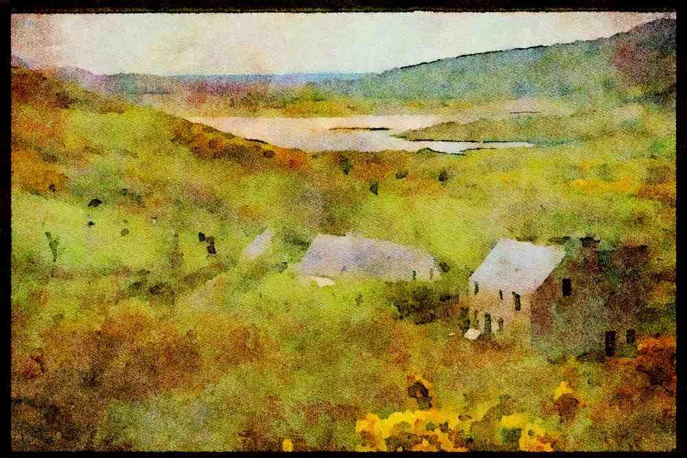 Ireland 385005 Galway A4 Limited Edition Watercolour Print