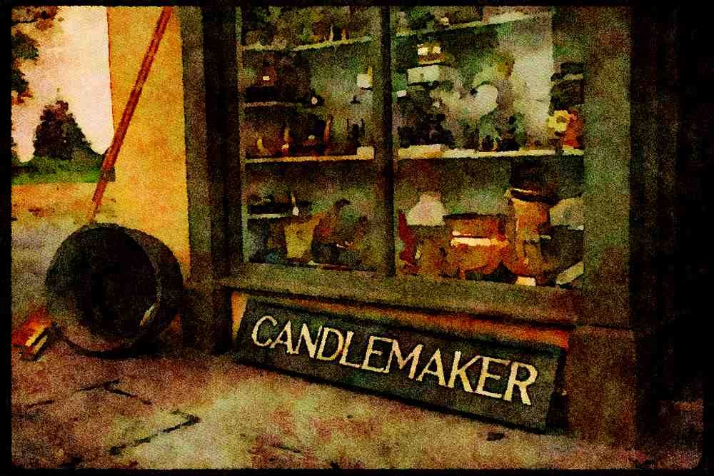 Ireland 385014 Candlemaker's Window A4 Limited Edition Watercolour Print