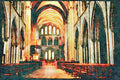 Ireland 385018 St. Patrick's Cathedral, Interior A4 Limited Edition Watercolour Print
