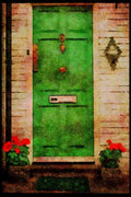 Ireland 385035 The Famous Doors Of Dublin A4 Limited Edition Watercolour Print