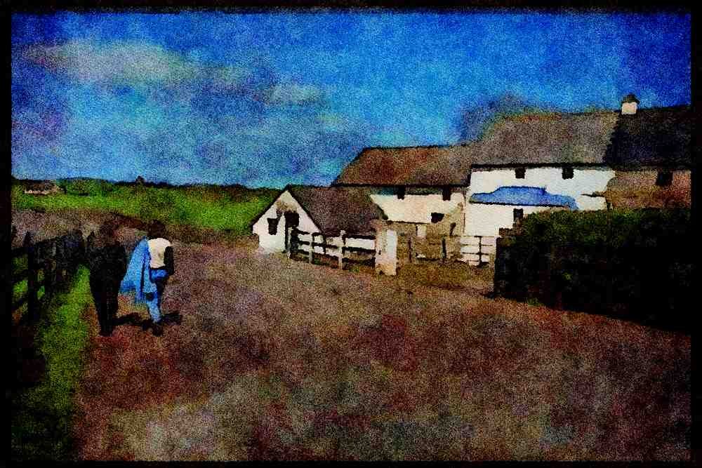 Ireland 385042 A Day Out A4 Limited Edition Watercolour Print