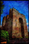 Ireland 385045 The Stately Bunratty Castle A4 Limited Edition Watercolour Print