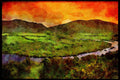 Ireland 385052 Dawn Over The Emerald Isle A4 Limited Edition Watercolour Print