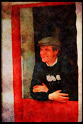 Ireland 385056 An Inviting Local Gent A4 Limited Edition Watercolour Print