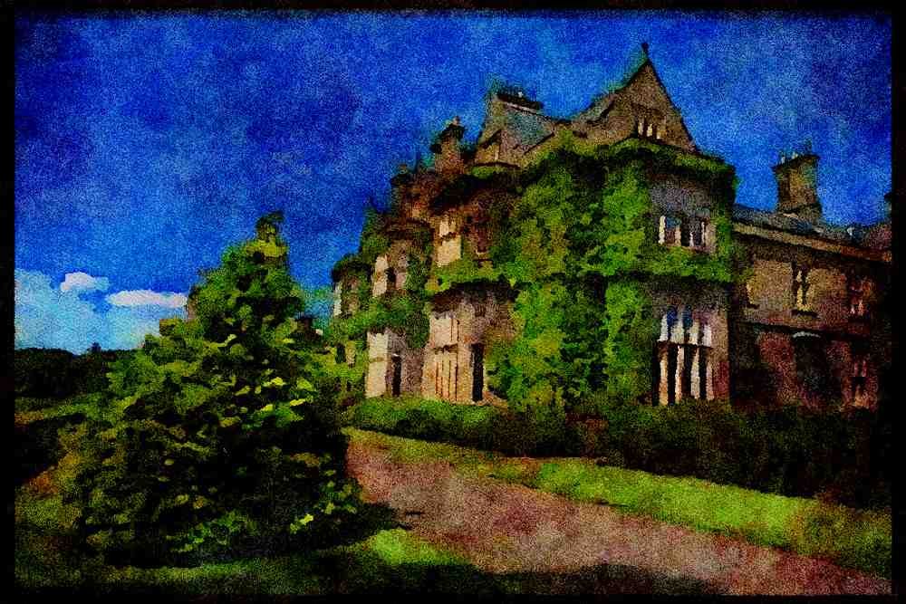 Ireland 385061 Muckross Estate, County Kerry A4 Limited Edition Watercolour Print