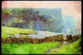 Ireland 385070 Cliffs Of Moher, The Burren Area A4 Limited Edition Watercolour Print