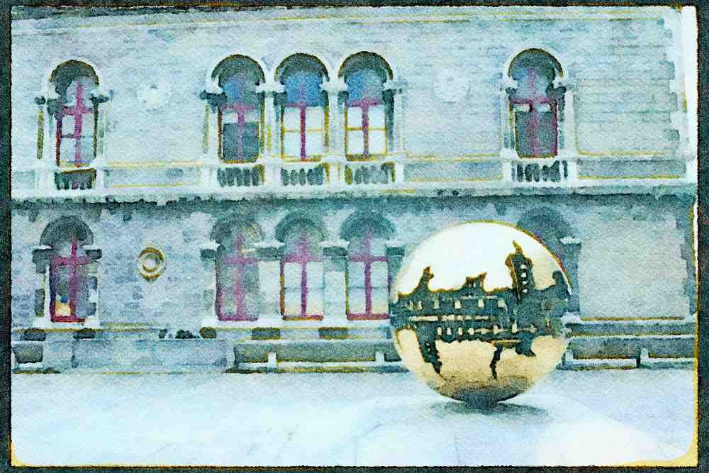 Ireland 385075 Trinity College, Dublin A4 Limited Edition Watercolour Print
