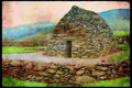 Ireland 385082 Gallurus Oratory, Corbel Built Church, Dingle Peninsula A4 Limited Edition Watercolour Print