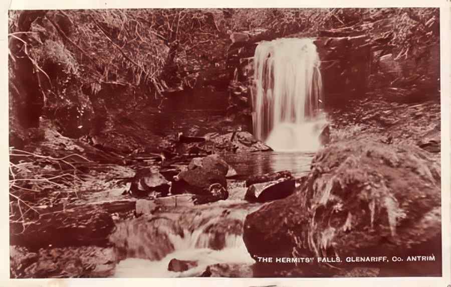 Ireland Antrim The Hermits Falls Glenariff A4 Photo Print