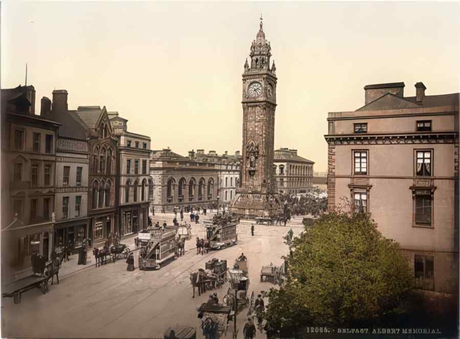 Ireland Belfast Albert Memorial A4 Photo Print