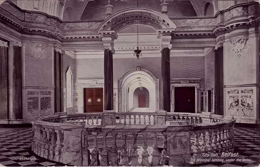 Ireland Belfast City Hall A4 Photo Print