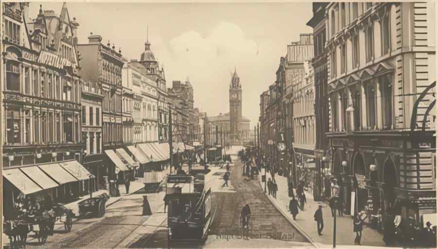 Ireland Belfast Highst A4 Photo Print