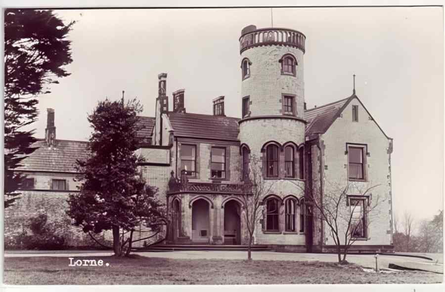 Ireland Belfast Lorne House A4 Photo Print