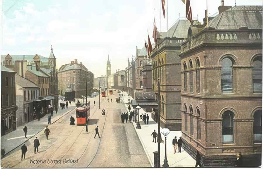 Ireland Belfast Victoria St A4 Photo Print