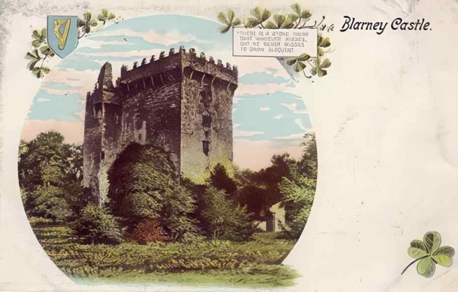 Ireland Blarney Castle A4 Photo Print