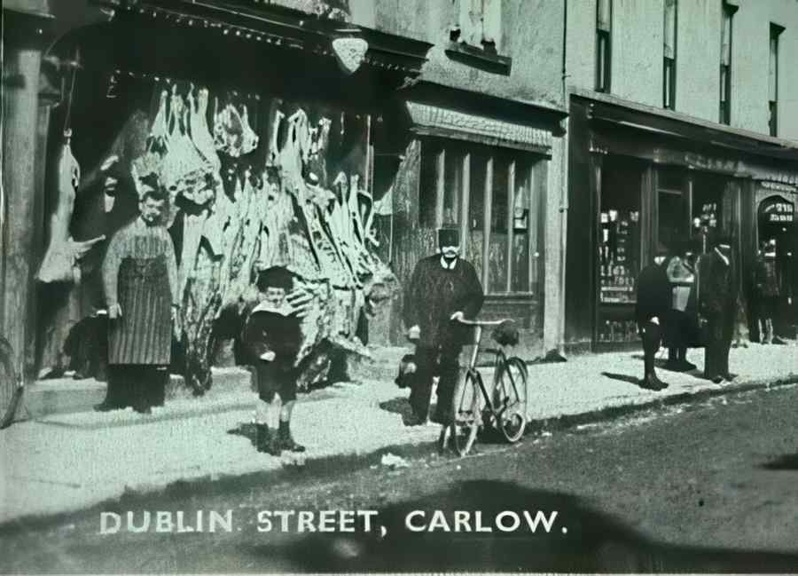 Ireland Carlow Dublin St A4 Photo Print