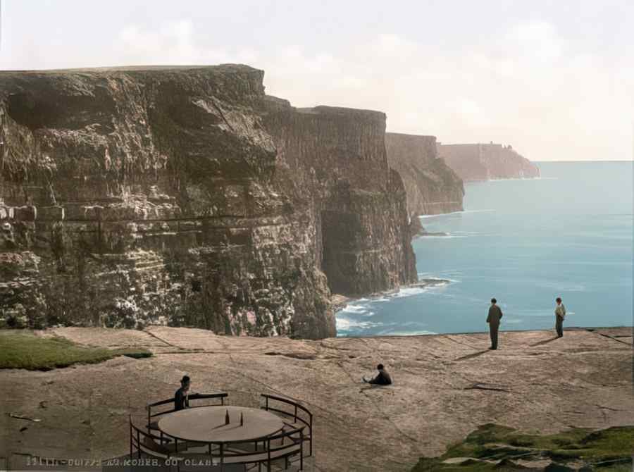 Ireland Co Clare Cliffs At Moher A4 Photo Print