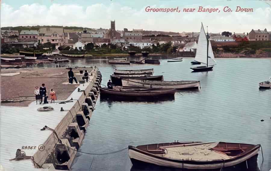 Ireland Co Down Groomsport A4 Photo Print