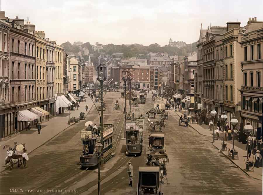 Ireland Co.Cork Patrick St A4 Photo Print