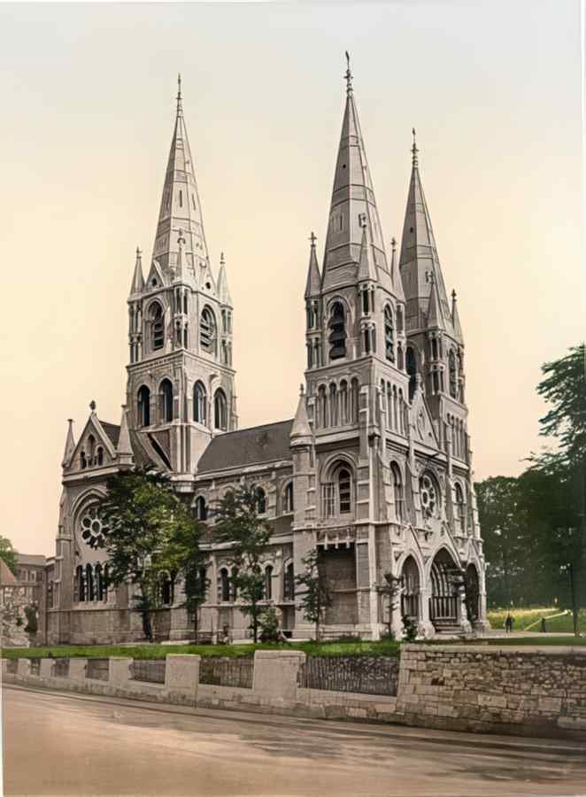 Ireland Co.Cork St Finbars Cathedral A4 Photo Print