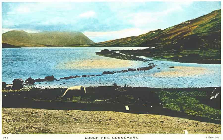 Ireland Connemara Lough Fee A4 Photo Print