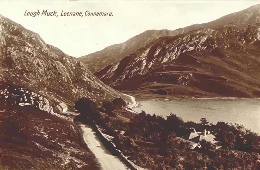 Ireland Connemara Lough Muck A4 Photo Print
