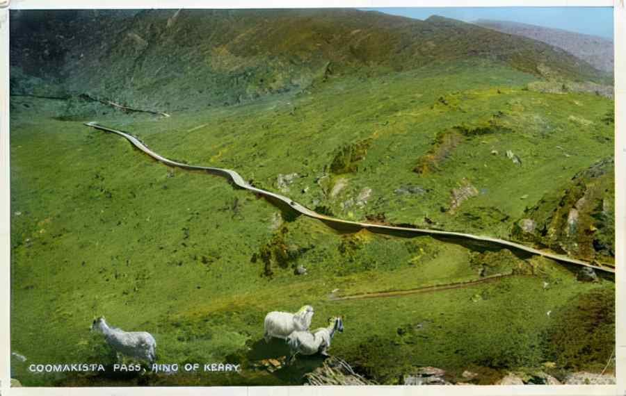 Ireland Coomakister Pass Ring Of Kerry A4 Photo Print