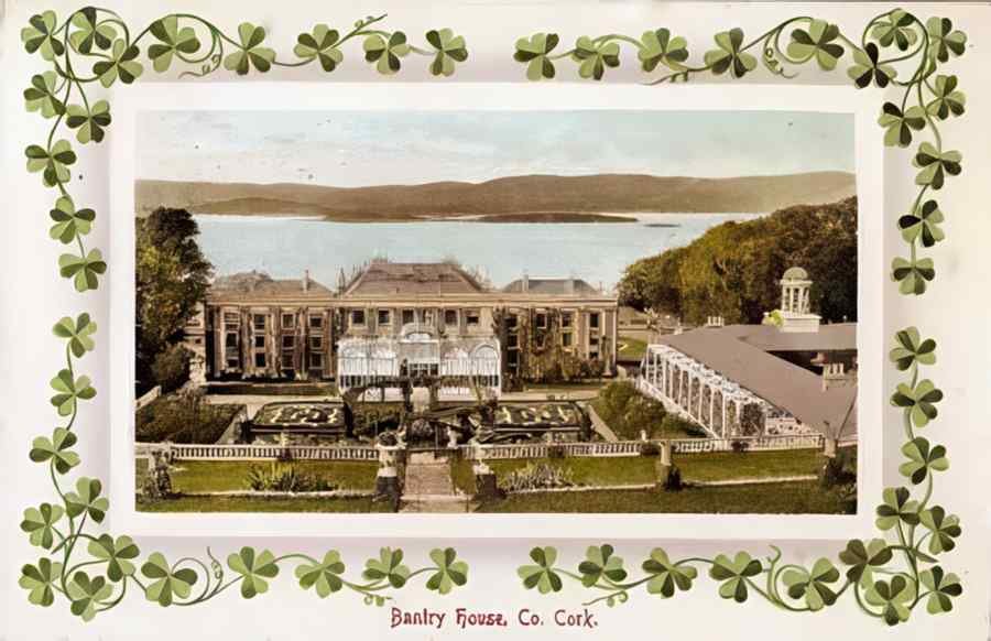 Ireland Cork Bantry House A4 Photo Print